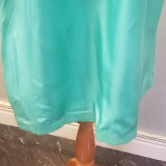 Shoshanna mint SILK tube top dress women's size 8 (275) - Picture 9 of 9